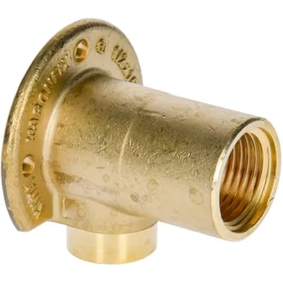 Sanivesk Soldeer Muurplaat Hoog 15mm X 1/2"f