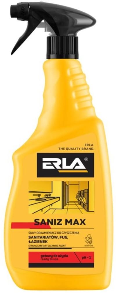 ERLA - Professionele Badkamerreiniger - Krachtige Zuuraanslag Verwijderaar - 750ML