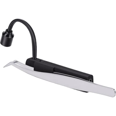 LED Wimperlamp 1W 395nm Snel Lijm Uithardend Licht en Draagbare Pincet voor Wimpert Extensions zwart