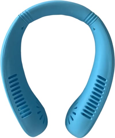 Bovista Nekventilator - Draagbare Gezichtsventilator - Neck Fan - Met Koeling - Hals - Hoofd - Blauw - Hals