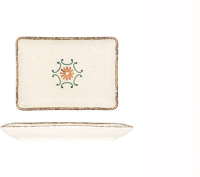 Kütahya Porselen Serveerschaal - Storia - Porselein - 18x13 cm - set van 2