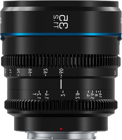 Cine Lens - Prime Lens Groothoeklens - Filmopnames maken - Scherpe Nachtopnames - 35mm T1.2 - Zwart