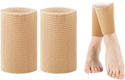 Dailygoods - Innovra - Gevoerde Enkelgelpads voor Schaatsbescherming en Comfort