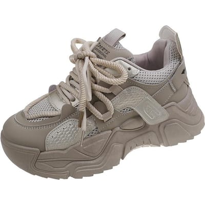 Dad Shoes Wild Fashion Lente-platformschoenen voor dames Vrijetijdssport Dames 40