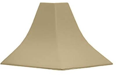 DQ-PP HOEKLIJST BUITENHOEK - Eiken Siena - 23 x 23 mm - PVC - Keukenlijst Werkblad Afwerkingslijst Lijst Keuken Keukenafwerkingslijst Wandafwerkingslijst Tafelbladlijsten