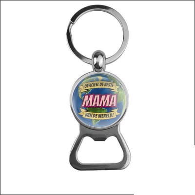 Bieropener Glas - Officieel De Beste Mama Van De Wereld