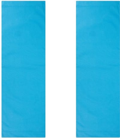 2 x Vervangende hoezen voor strandstoelen 120 x 43 cm Vervangende stof voor buitenstoelhoes, diep hemelsblauw voor draagbare zonnebank, verpakking van 2