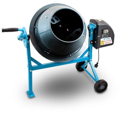Betonmixer 65 liter voor efficiënt mengen van beton en mortel