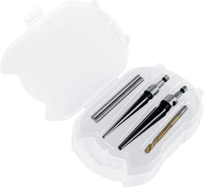 Conische ruimers - Metaal openers - Gaten verzorgen - T-handvat controle - 5 stuks - Metaal