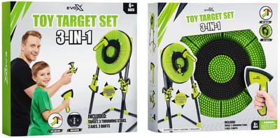 Evo-X 3-In-1 Toy Target Set - -.