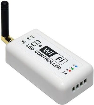 WiFi RGB -aandrijving voor 12V/24V LED -lint - Kunststof - SILUMEN