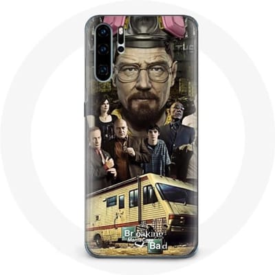Coque pour Huawei P30 Breaking Bad Heisenberg equipages
