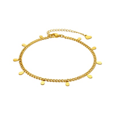 Luxenter armband afgewerkt in 18 karaats geel goud - Hadras