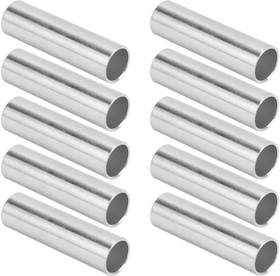 Dailygoods- Aluminium Buis 14 mm OD - Naadloze Ronde Buis - Loodschroef - Structuur Ondersteuning - Lichtgewicht Aluminium - Buitendiameter 14 mm