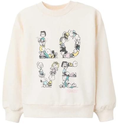 Zippy 3107047901 Sweatshirt Wit 3-4 Years Meisjes