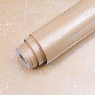 Film de peinture perlée autocollant en PVC pour armoire, garde-robe, cuisine rénovée, autocollant anti-graisse 60cm*5m