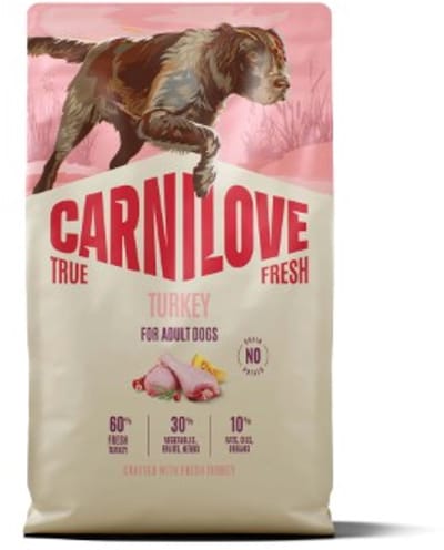 CARNILOVE TRUE FRESH - Dog - Turkey for Adult All Breeds 4 kg