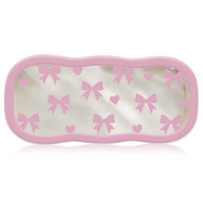 Dailygoods- Glazen Case - Roze - Plastic - Lichtgewicht - Bescherming - Stijlvol - Telefoonhoes
