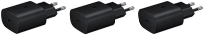 3 stuks OneOne 25W super snellader. Zwarte oplader met USB C. PD en Quick Charge lader adapter past op Apple iPhone 15, iPhone 15 Plus, 15 Pro, 15 Pro Max, iPhone 16, 16 Plus, 16 Pro, iPhone 17, 17 Air, 17 Pro, 17 Ultra