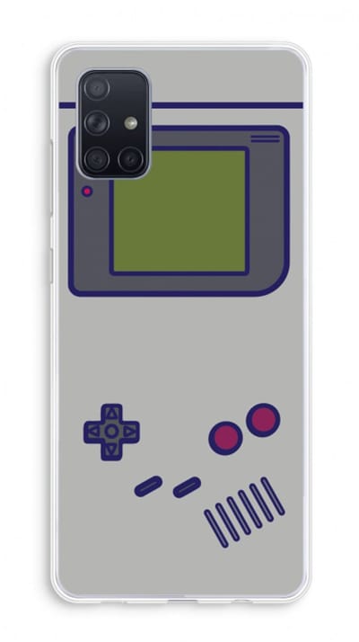 Case Company® - Hoesje geschikt voor Samsung Galaxy A71 hoesje - Game On - Soft Cover Telefoonhoesje - Bescherming aan alle Kanten en Schermrand