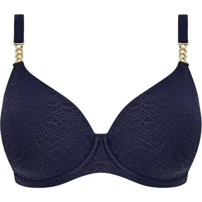Dameszwemshirt met beugel Fantasie Plunge Azores