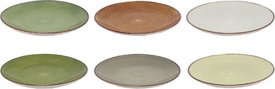 Studio Tavola Dinerborden Deep Forest ø 26.5 cm - 6 stuks