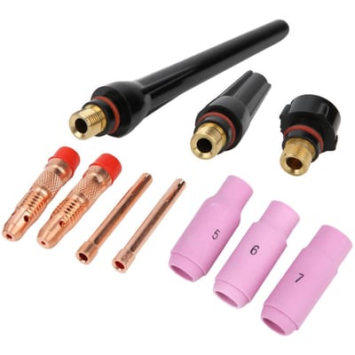 10 stuks TIG Keramische Mondstuk Spanhulslichaam Achterkap voor WP171826 TIG Lasbrander(10 stuks )