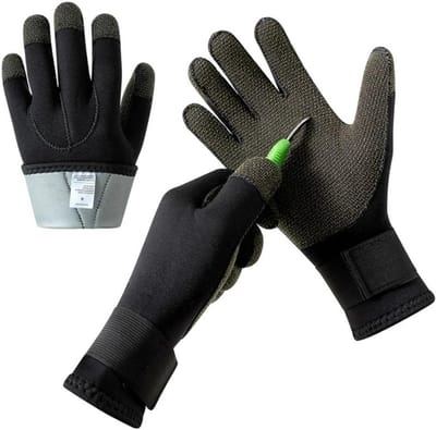 Diving Handschoenen van 3mm Kevlar voor Snorkelen, Duiken en Speervissen - Snijbestendig, Antislip en Warmte-isolerend