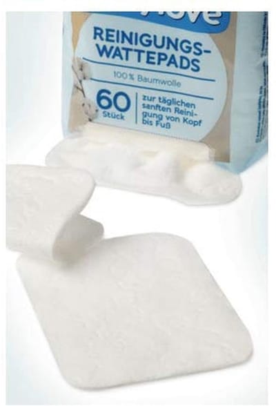Reinigingswattenpads voor baby's - 480 Stuks van 100% Katoen