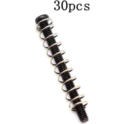 30 stuks Gitaarschroeven Humbucker Pickups Schroef en Veer Voor Elektrische Gitaar Accessoires 2,5×32 mm