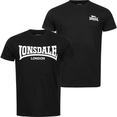 Lonsdale T-Shirt Piddinghoe T-Shirt regular fit dubbelpak