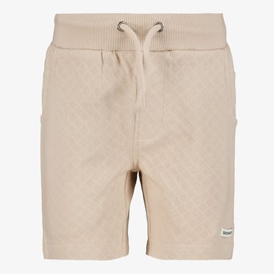 Unsigned jongens sweatshort beige - Maat 92