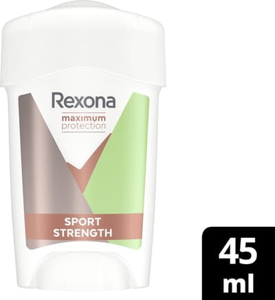 Rexona Women Maximum Protection Sport Strength Anti-Transpirant Deodorant Cream Stick 45 ml