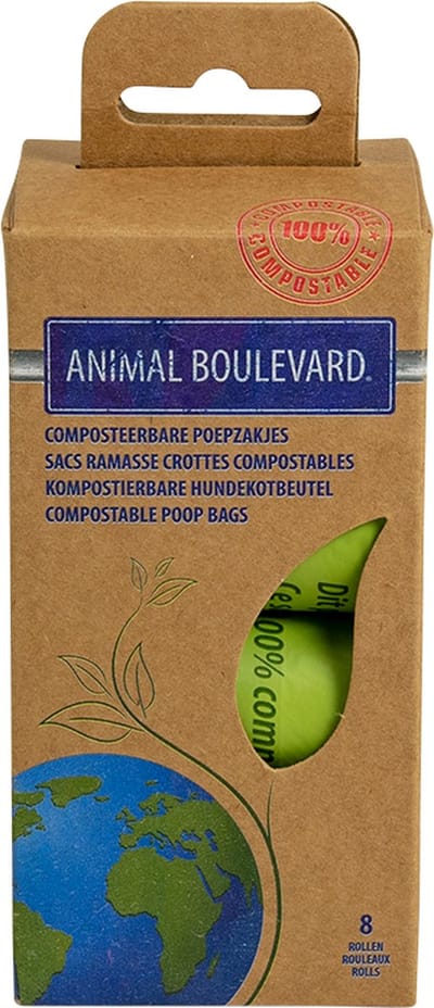 Animal Boulevard Ab60004 - Outdoor - Hond - Ab Compostables Navulling 8 Rolletjes