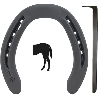 Fer à cheval achter met 1 pinçon Kerckhaert ST Special (x20)