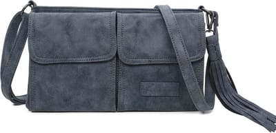 Fritzi aus Preußen Schoudertas Vintage Fritzi24 Crossbody Surf Blauw