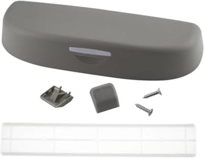 Auto zonnebrilhouder brillenkoker, for Opel, Corsa Insignia Astra Antara Meriva for Zafira, for, for Captiva Accessoires Autozonneklep Brillenhouder(Grey)