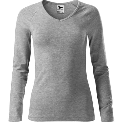 Dames-T-shirt met lange mouwen Malfini Elegance 127