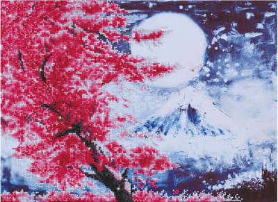Cherry Blossom Mountain Diamond Dotz 52x38 cm