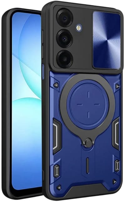 Hoes voor Samsung Galaxy A18 5G A186 / A18 4G A185 / F17 / M17 / A17 4G A175, Techsuit, CamGuard Pro, Blauw