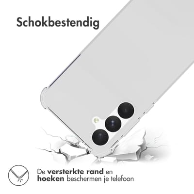 imoshion Hoesje - Geschikt voor Samsung Galaxy A55 (5G) - Shockproof Case - Transparant