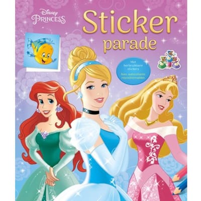 Disney Sticker Parade Princess Educatieve boeken (spelletjes en raadsels)