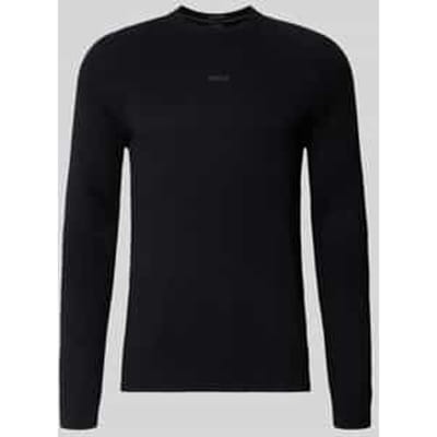 Regular fit gebreide pullover met wol