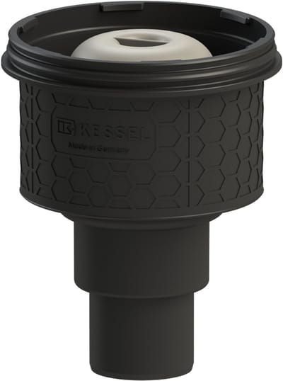 KESSEL-basislichaam Ecoguss - DN 50, uitloop verticaal, 48458