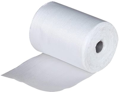 Versterk uw projecten met 10 cm x 26 m rol van glasvezeldoek, ideaal voor versterking en reparatie van materialen