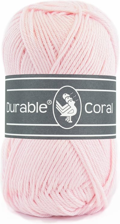 Durable Coral - 203 light pink - Gemerceriseerd Katoen Garen