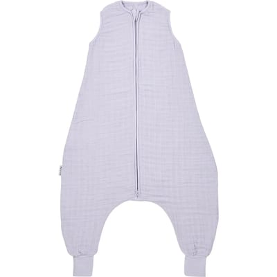 Meyco Baby Uni baby zomer slaapoverall jumper - pre-washed hydrofiel - soft lavender - 104cm - 0.5 T