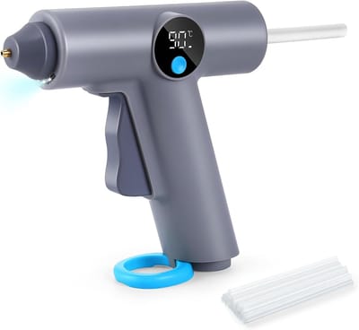Draadloos Lijmpistool op Accu – XXL Voordeelset met 22 Lijmsticks