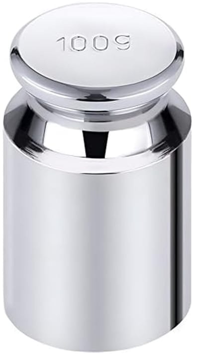 Kalibratie Gewicht - Precisie Gewicht - Nauwkeurig Wegen - Roestvrij Staal - 100 Gram - Chroom