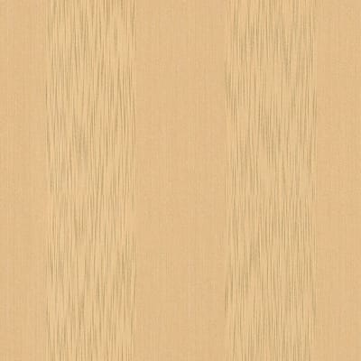 Strepen behang Profhome 956603-GU textiel behang gestructureerd met strepen mat geel 5,33 m2